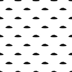 Poster - Cloud pattern seamless vector repeat geometric for any web design