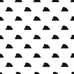 Poster - Mountainous cloud pattern seamless vector repeat geometric for any web design