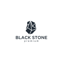 Aufkleber - stone gems logo template vector illustration