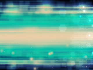 Wall Mural - blue technology background and abstract digital tech circle.copy space.