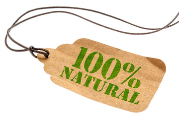 Wall Mural - 100% natural isolated tag