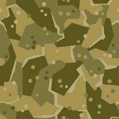 Wall Mural - Vector seamless pattern. Abstract modern geometric camouflage for cloth, cars vehicles and weapons.