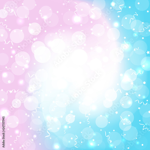 Pastel Baby Bokeh Festive Colorful Background In Beautiful Cute Style Abstract Blurred Blue Pink Background With Sparkles And Serpentine Copy Space Place For Text Stock Vector Adobe Stock Pastel Baby Bokeh Festive Colorful Background In Beautiful Cute Style Abstract Blurred Blue Pink Background With Sparkles And Serpentine Copy Space Place For Text Stock Vector Adobe Stock