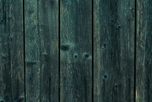 Old Dark Green Wood Texture Background. Dark Blue Plank Wooden Wall. Gray Wooden Board Texture. Retro Abstract Pattern With Shabby Wood Texture For Decoration Design. Green Wood Surface. Vintage Blue 