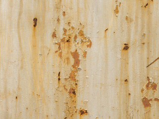 Wall Mural - abstraction texture drawings rust on metal and peeling paint