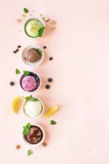 Wall Mural - Ice Cream Assortment