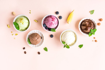 Wall Mural - Ice Cream Assortment