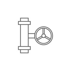 Aufkleber - Plumber, pipes icon. Element of plumber icon. Thin line icon for website design and development, app development. Premium icon