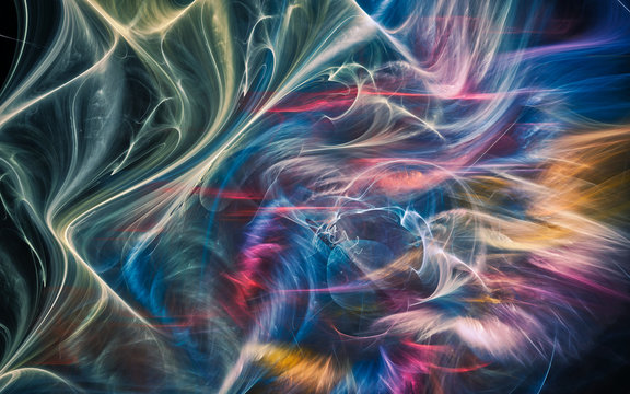 digital generated image in the form of abstract geometric shapes of various shades and colors for use in web design and computer graphics