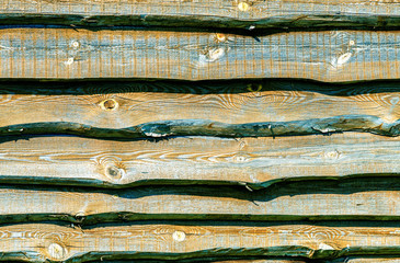 Wooden boards with natural patterns as background