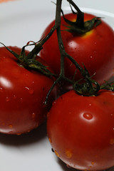 tomate e maças 