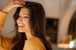 © neonshot - Young brunette woman with amazing smile.