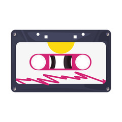 Sticker - retro 80s style