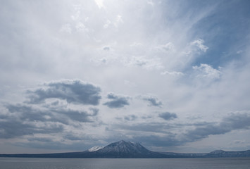 Wall Mural - 支笏湖と風不死岳(Lake Shikotsu and Mt. Fuppushi)