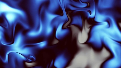 Poster - Moving and transform random wavy texture. Abstract psychedelic animated looping footage.