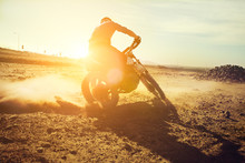 Dirt Bike Sunset
