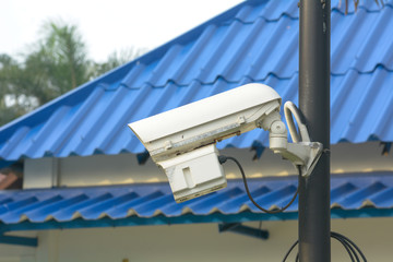 CCTV, Security system that is attached to various locations to maintain security