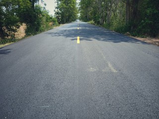 Wall Mural - Asphalt Road