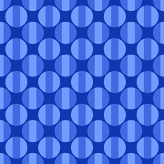 Poster - Seamless abstract circle pattern background - vector graphic