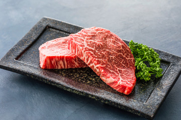 Sticker - 黒毛和牛モモステーキ　Japanese beef steak