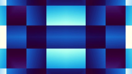 Poster -  Moving and transforming abstract geometric footage. Looping video.