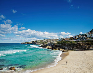 Wall Mural - tamarama beach near bondi on sydney australia coast