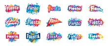 Abstract Logo For The Fiesta. Vector Illustration