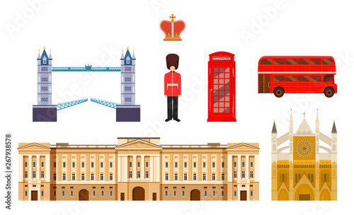 Cuadros en Lienzo Culture, buildings and attractions of London, Great Britain, United Kingdom
