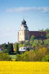 Poster - church at Herrenberg south Germany