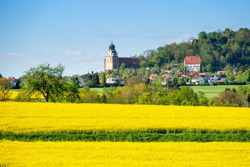 Poster - church at Herrenberg south Germany