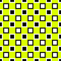 Poster - Simple repeating pattern - vector square background design