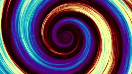 Poster - Endless spinning futuristic Spiral. Seamless looping footage. Abstract helix.