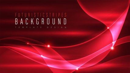Poster - An abstract background template in futuristic style.  It is suitable for being as a template, landing page in science, business or technology related theme.