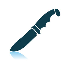 Sticker - Hunting Knife Icon