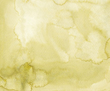 Watercolor Texture Olive Green Background