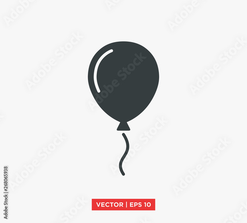 Photographie Balloon Icon Vector Illustration