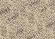 © leavector - Cheetah skin pattern design. Cheetah spots print vector illustration background. Wildlife fur skin design illustration for print, web, home decor, fashion, surface, graphic design