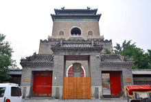 Beijing Bell Tower Was Built In 1539 For The Purpose Of Announcing The Time, Beijing, China.