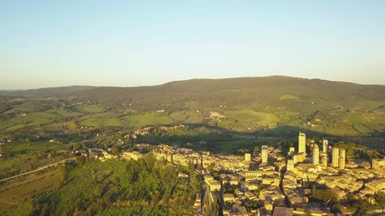 Canvas Print - san gimignano