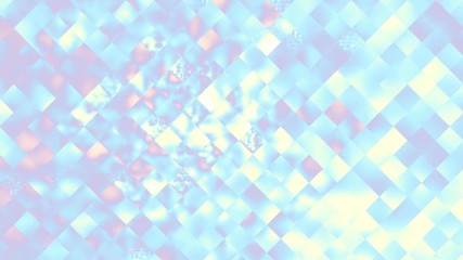 Poster - Moving random abstract texture. Moving holographic colors background. Looping animated footage.