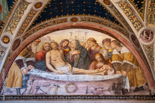 Fotomural Italy, 28/03/2019: San Maurizio al Monastero Maggiore, a 1518 church known as th