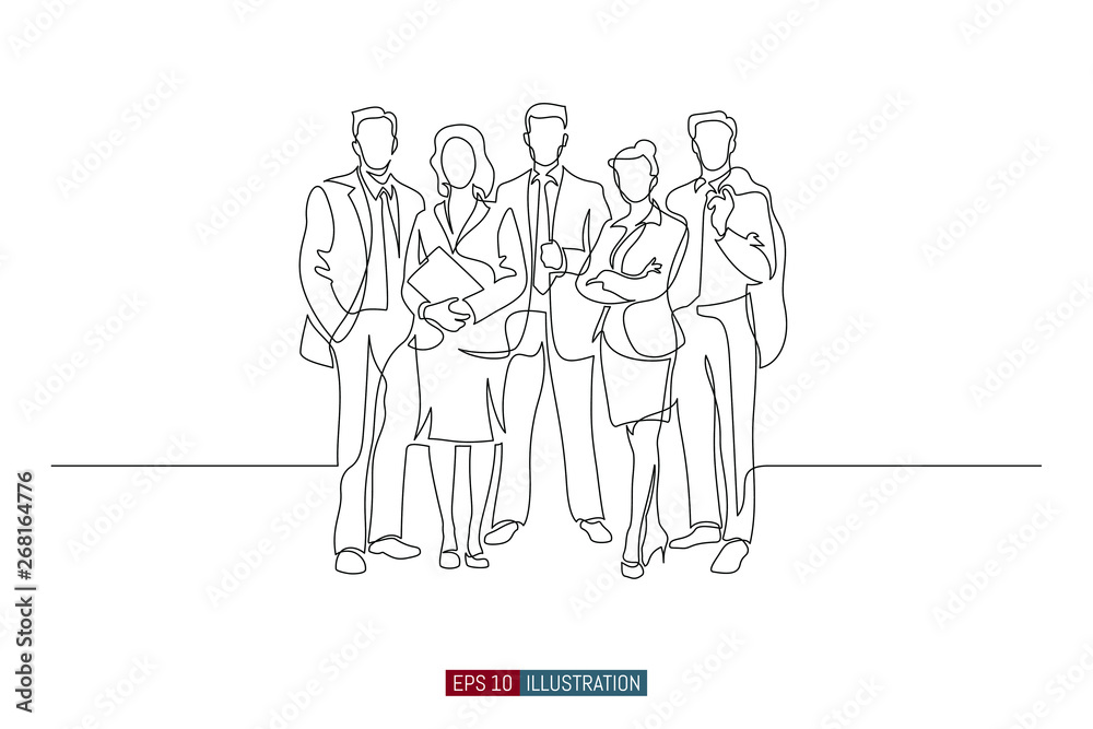 People Template Drawing