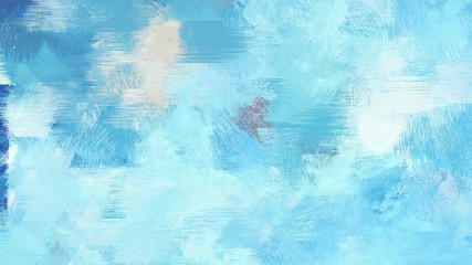 Poster - broad brush strokes of baby blue, pale turquoise and lavender color paint. can be used for wallpaper, cards, poster or creative fasion design elements