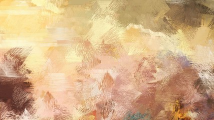Poster - dirty brush strokes background with burly wood, old mauve and brown colors. graphic can be used for 