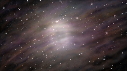 Wall Mural - space. universe. galaxy. nebula. stars. illustration.