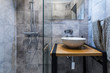 © Aleksandar Novoselski/Stocksy - Modern bathroom in contemporary interior