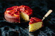 © Gourmet Photography/Stocksy - Sliced red orange cake glazed with orange syrup