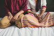 © Lumina/Stocksy - Indian Couple Sitting Together