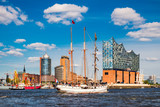 Fototapeta  - Port of Hamburg, Germany