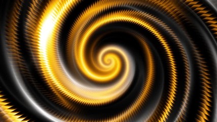 Poster - Endless spinning futuristic Spiral. Seamless looping footage. Abstract helix.